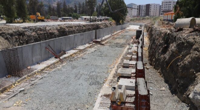 KOLEKTÖR HATLARI ASİ NEHRİ’NE BAĞLANIYOR