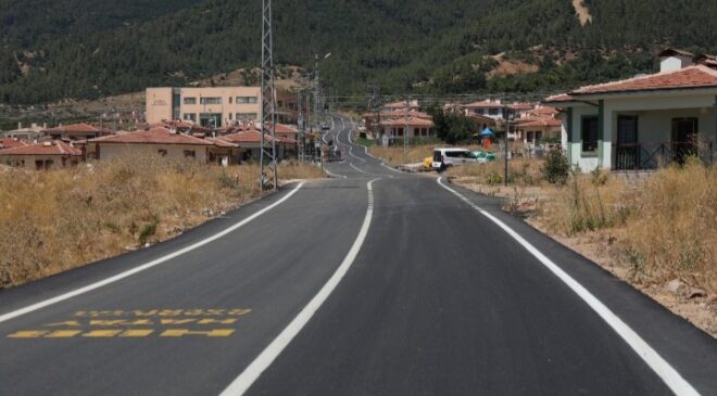 HBB ASFALT YOL YAPIM ÇALIŞMALARINI SÜRDÜRÜYOR
